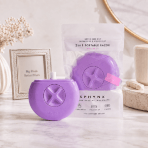 Sphynx Portable 3-in-1 Razor for Everyday Travel Care