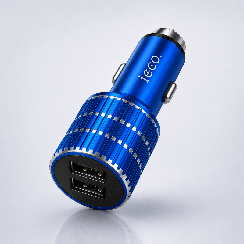 Dual USB Car Charger included parts and details
