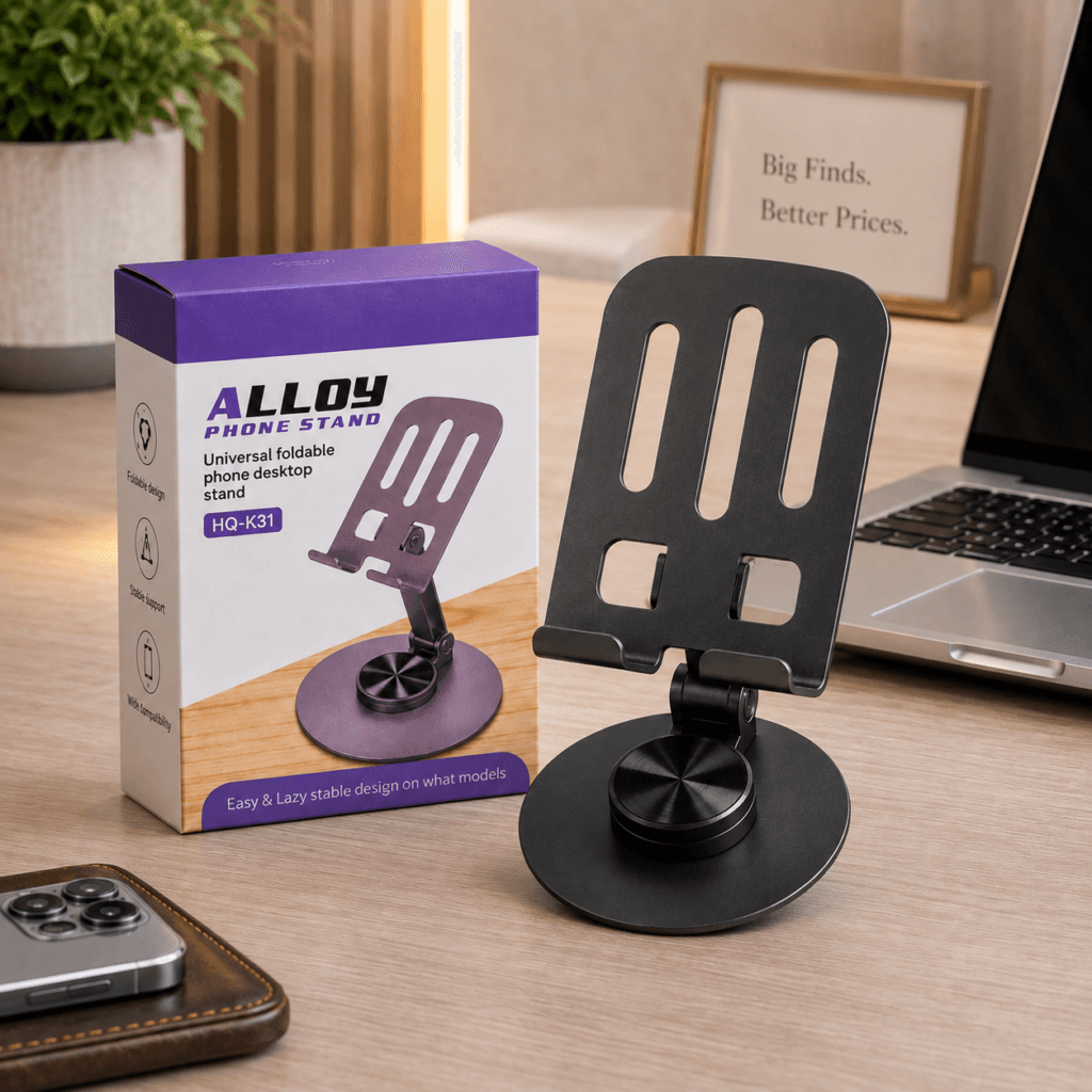 Adjustable Foldable Alloy Phone Stand for Desk and Table 1 alloy phone stand and mobile holder