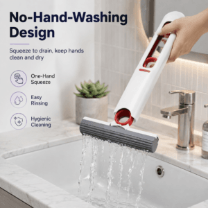 Mini Mop for Kitchen, Bathroom and Tabletop Cleaning