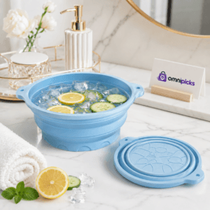 Foldable Silicone Ice Face Bowl for Cooling Skincare Routines