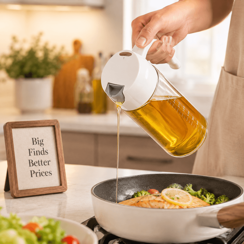 Automatic Oil Bottle for Everyday Kitchen Oil Pouring 1 Automatic Oil Bottle for Everyday Kitchen Oil Pouring