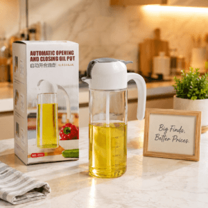 Automatic Oil Bottle for Everyday Kitchen Oil Pouring