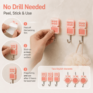 Key holder hook supporting keys and small accessories