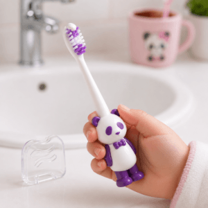 Dr. John kids toothbrush with the included toy