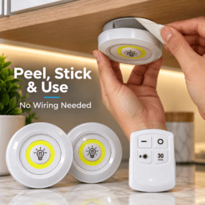 Remote control buttons for timer and light settings