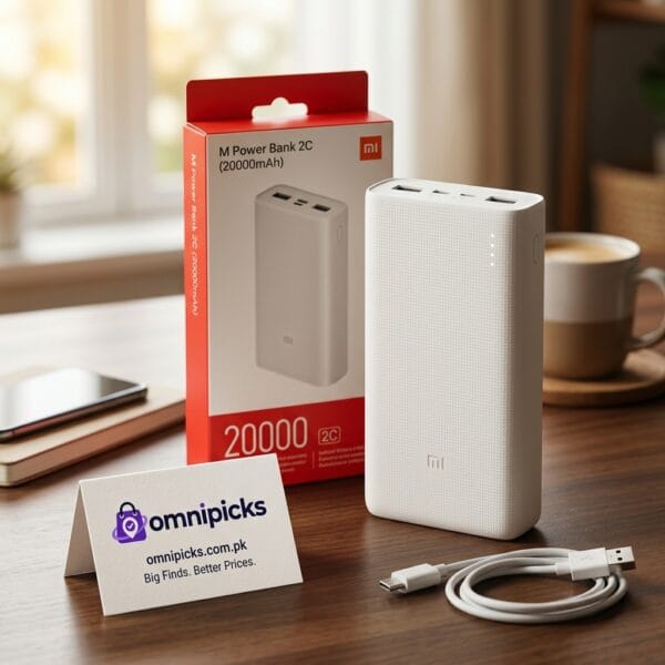 Mi 20000mAh 2C power bank product overview