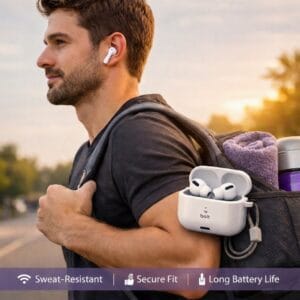 Bolt Pro 2 touch-control earbud close-up
