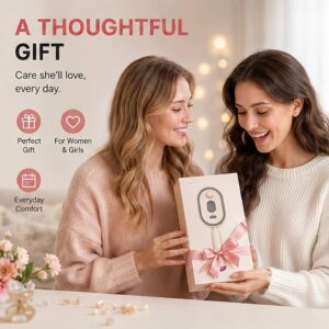 Electric spray hair brush presented as a practical hair-care gift