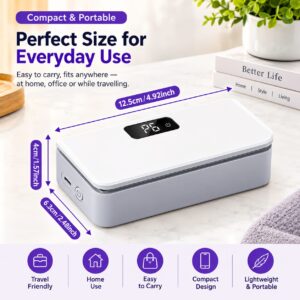 Compact rechargeable mini bag sealer measurements for portable use